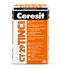 Tinci Ceresit CT 29, mortar pentru tencuieli fine, 3-10 mm, 25 kg